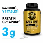 Goldnutrition CREATINE CREAPURE 1000mg 60tabs - slika 3