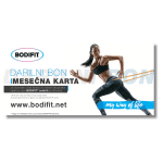 Darilni bon - Mesečna karta