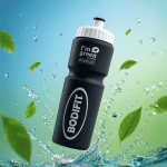 BODIFIT Bidon 750 ml Soft Touch Black
