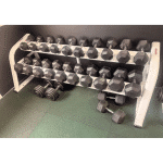 Enoročne HEX uteži s stojalom (1-8kg, 10-40kg) - slika 2