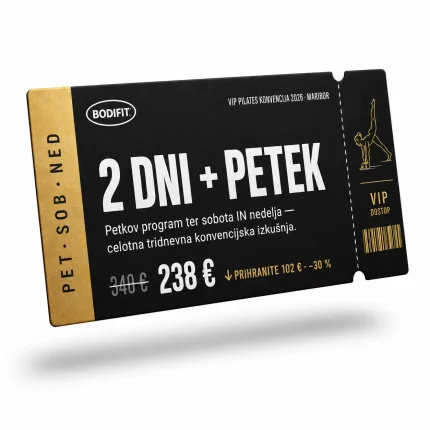 Pilates konvencija - 2 dni + petek