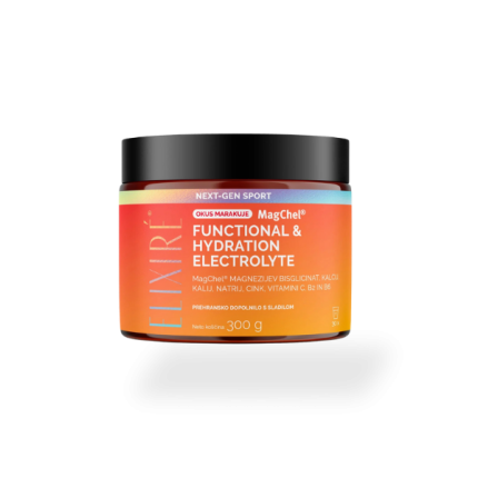 ELIXIRE FUNCTIONAL & HYDRATION ELECTROLYTE - elektroliti, okus marakuje, 300 g